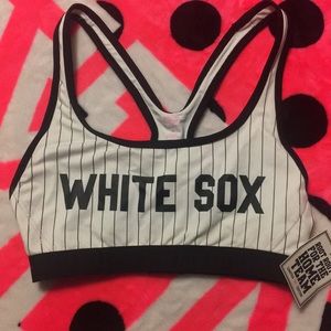 PINK Chicago White Sox Sports Bra